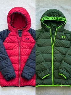Boys YXL Under Armour Puffer Jackets