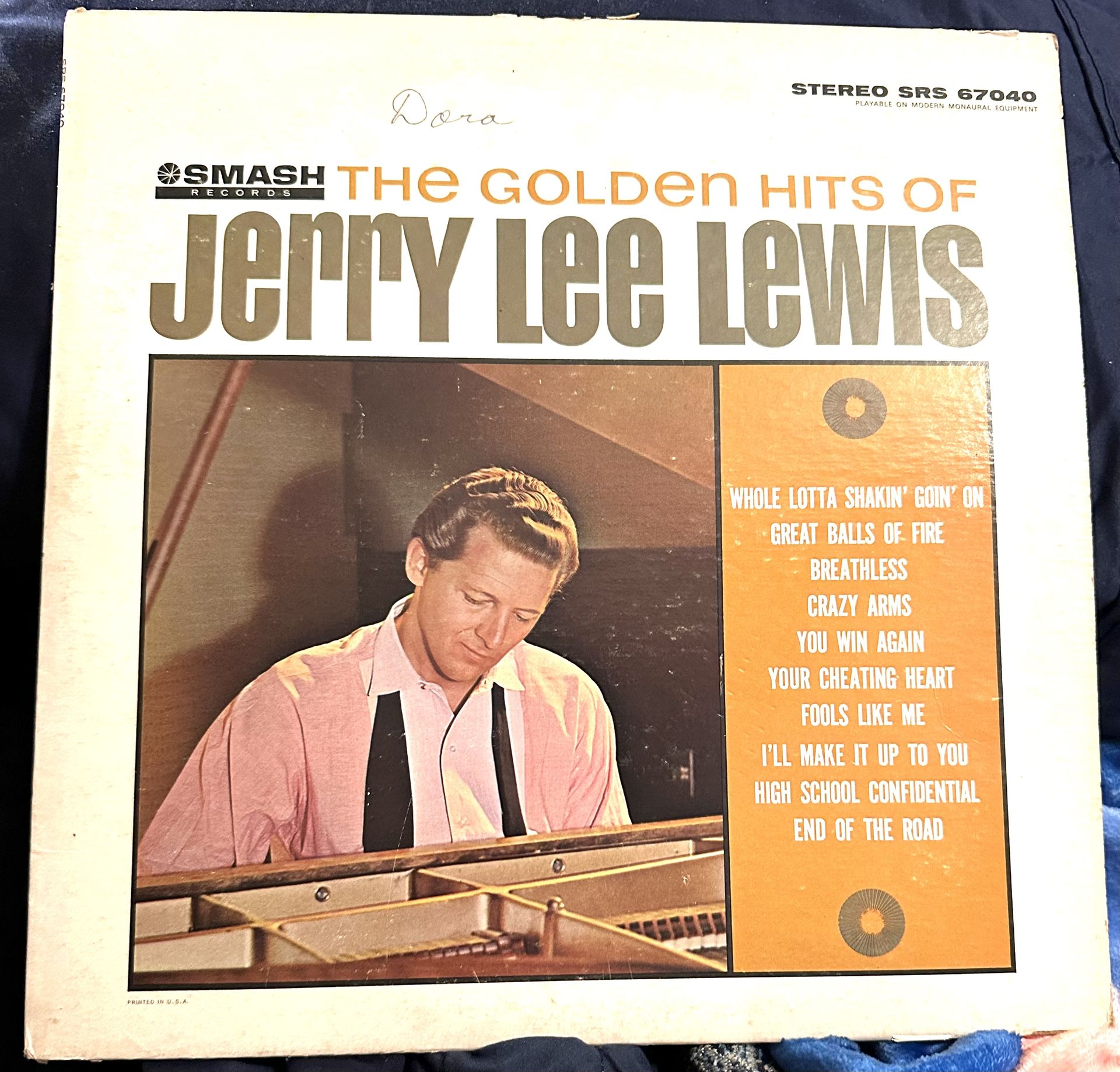 The Golden hits of Jerry Lee Lewis