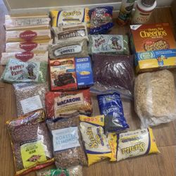 NOT FREE NOT EXPIRED ALL New Food ,Oatmeal,Nuts,Cerals,Dried Food,Snacks &Food Cans