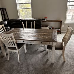 Dining Table 6 Seats And Bench