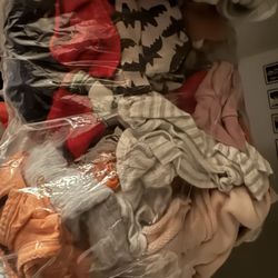 Bag Of Baby Girl Clothes 
