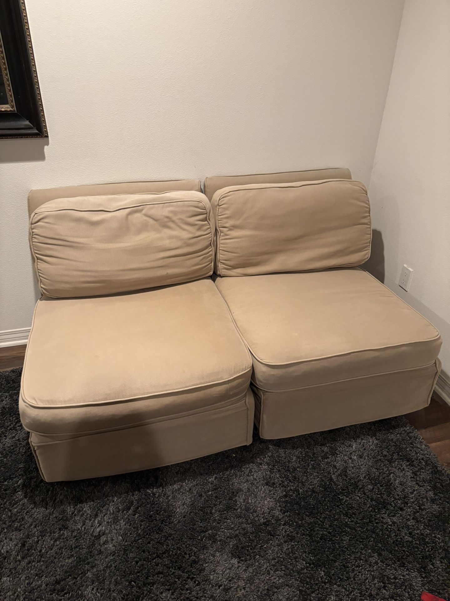 Pottery Barn Couch For Sale - Only $20