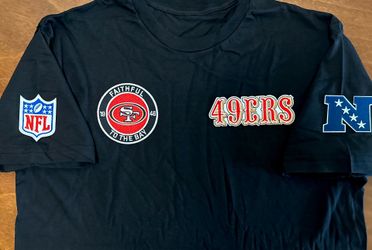 black san francisco 49ers shirt