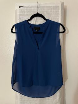 blue blouse