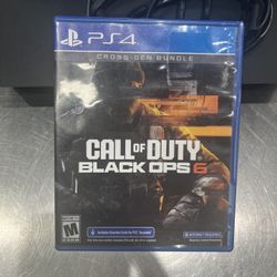 PS4 Call Of Duty Black Ops 6 (158446) MMP