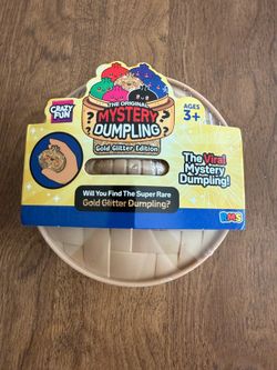 Mystery Dumpling Gold Glitter Edition Fidget Toy
