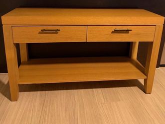 Wooden tv stand