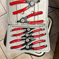 Snap On  Resting Ring Set  (6)   W/  Case 