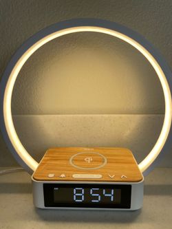 wireless phone charger lamp