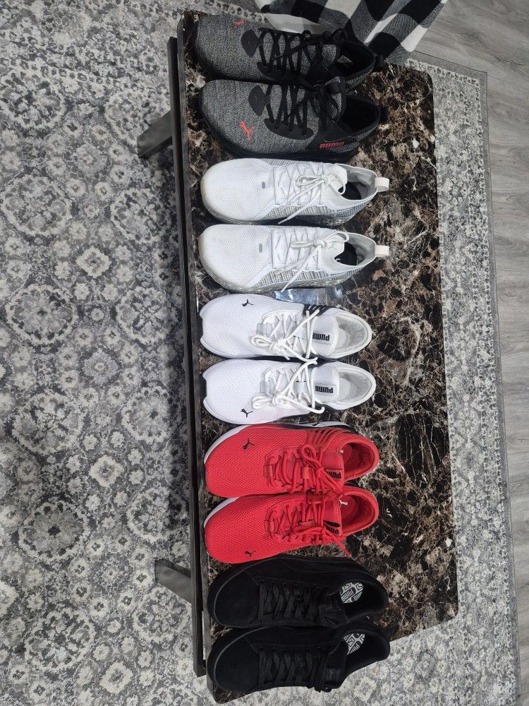 PUMA Shoes In Perfect Condition Like New, Different Prices Please See each Picture For Price