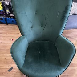 Emerald Green Accent Chair