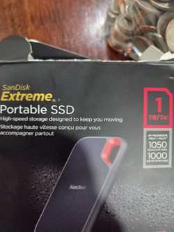 SanDisk extreme portable ssd 1tb