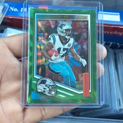 Xavier Legette WR 382/415 Panini score Green Holo