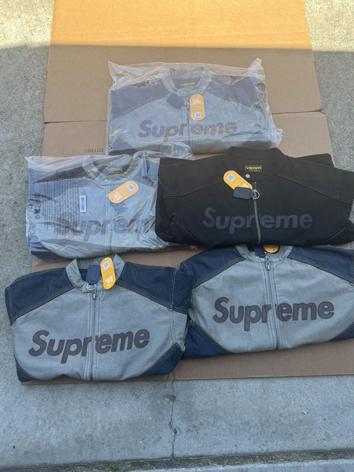 Supreme/Vanson Leather Jacket