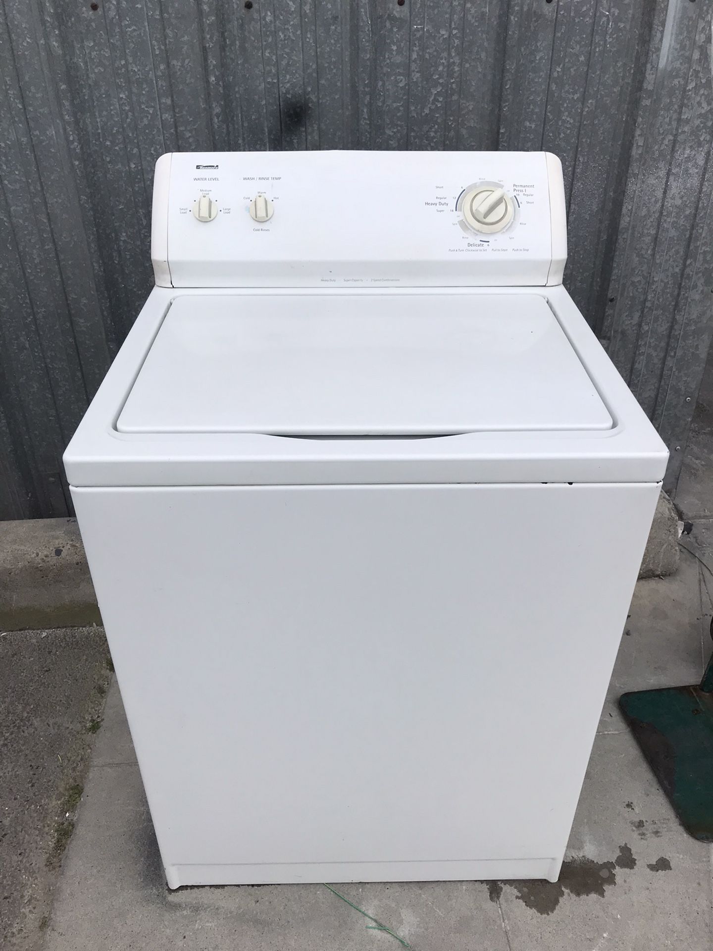 Kenmore Washer