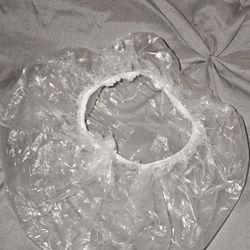 100 Brand New Blue Disposable Shower Caps 