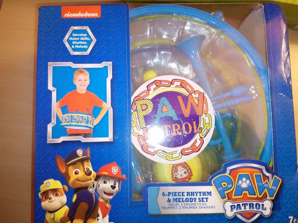Paw patrol Drum Set 8..