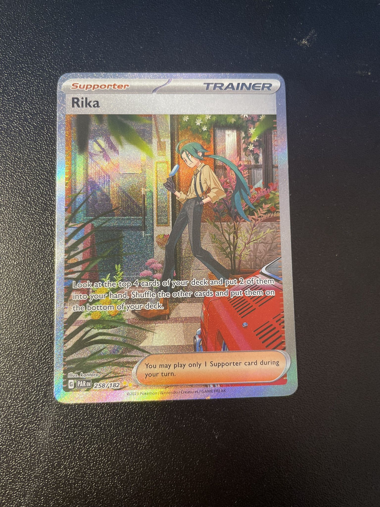 Rika Pokemon Card Full Art
