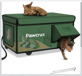 BRAND NEW - WEATHERPROOF HEATED CAT HOUSE