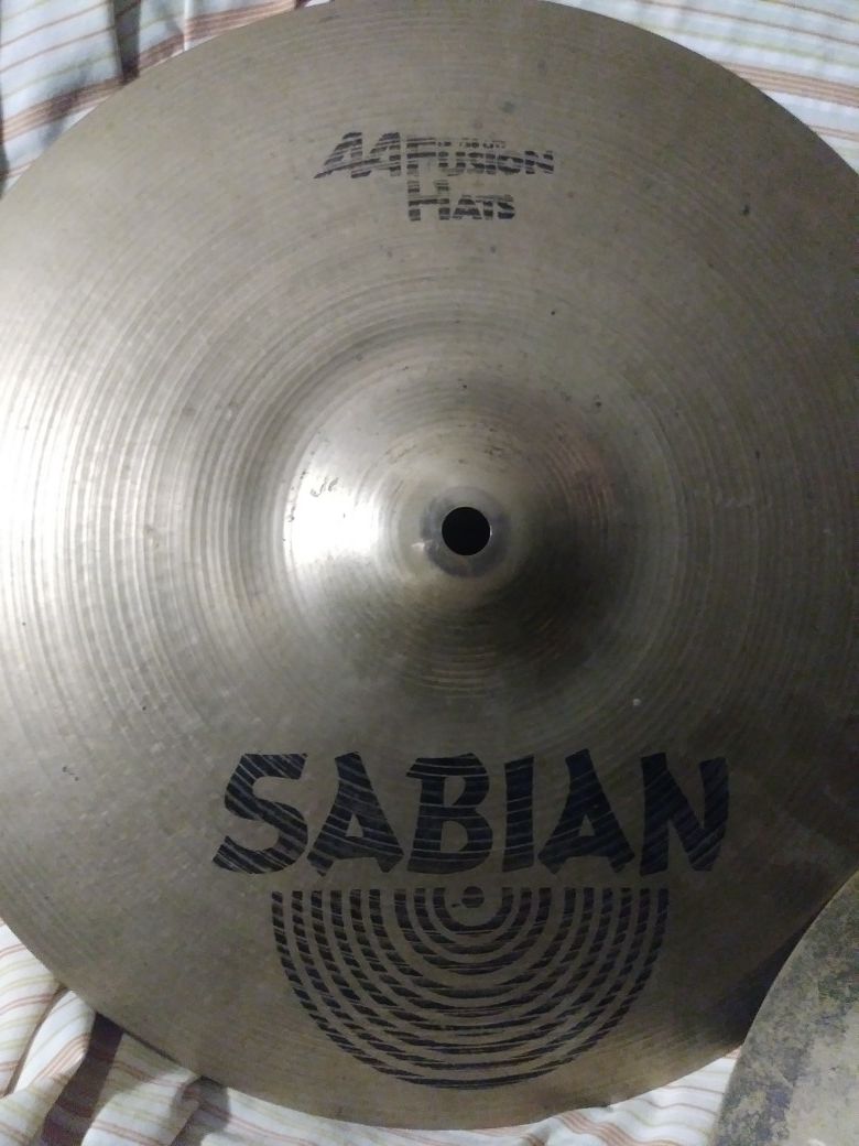 14" Sabian Fusion Hi Hat Cymbals