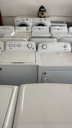 Amana washer dryer set