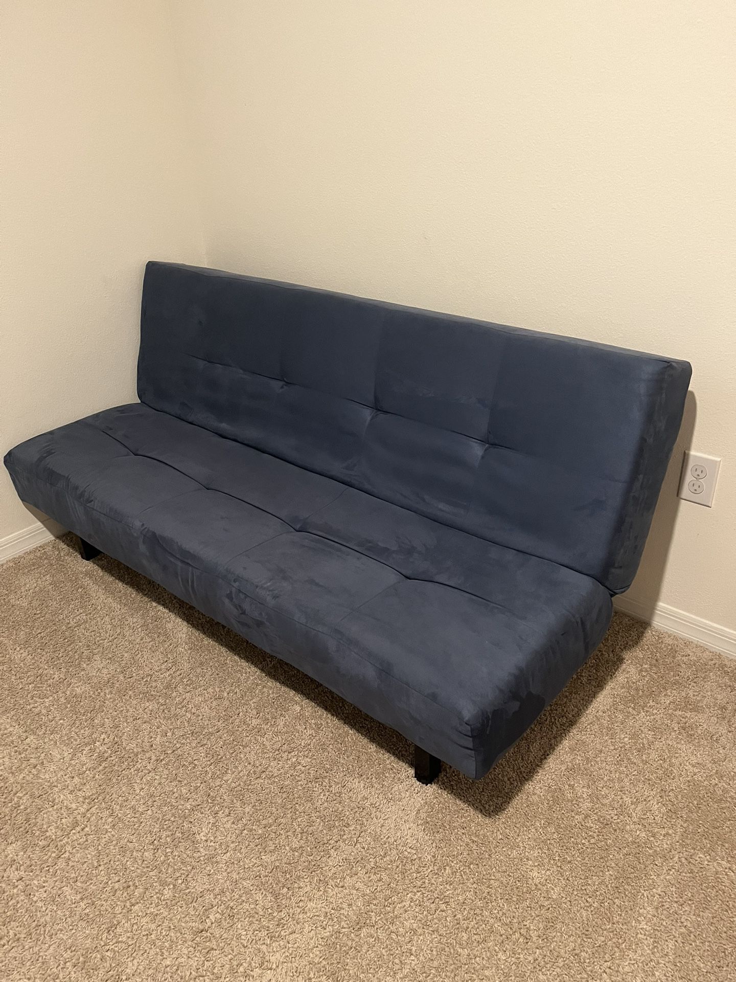 Blue Futon Couch