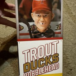 Angels/Ducks Trout bobble head