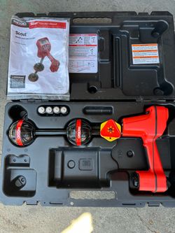 Ridgid 19238 NaviTrack Scout Underground Sonde & Cable Locator Multidirectional Locating Device Battery Operated or Rechargeable  $1099