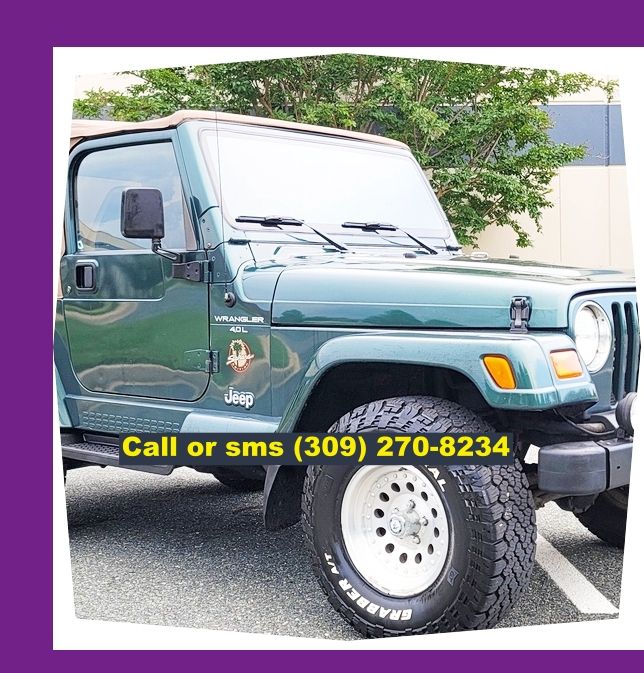 1999 Jeep Wrangler Sahara Clean