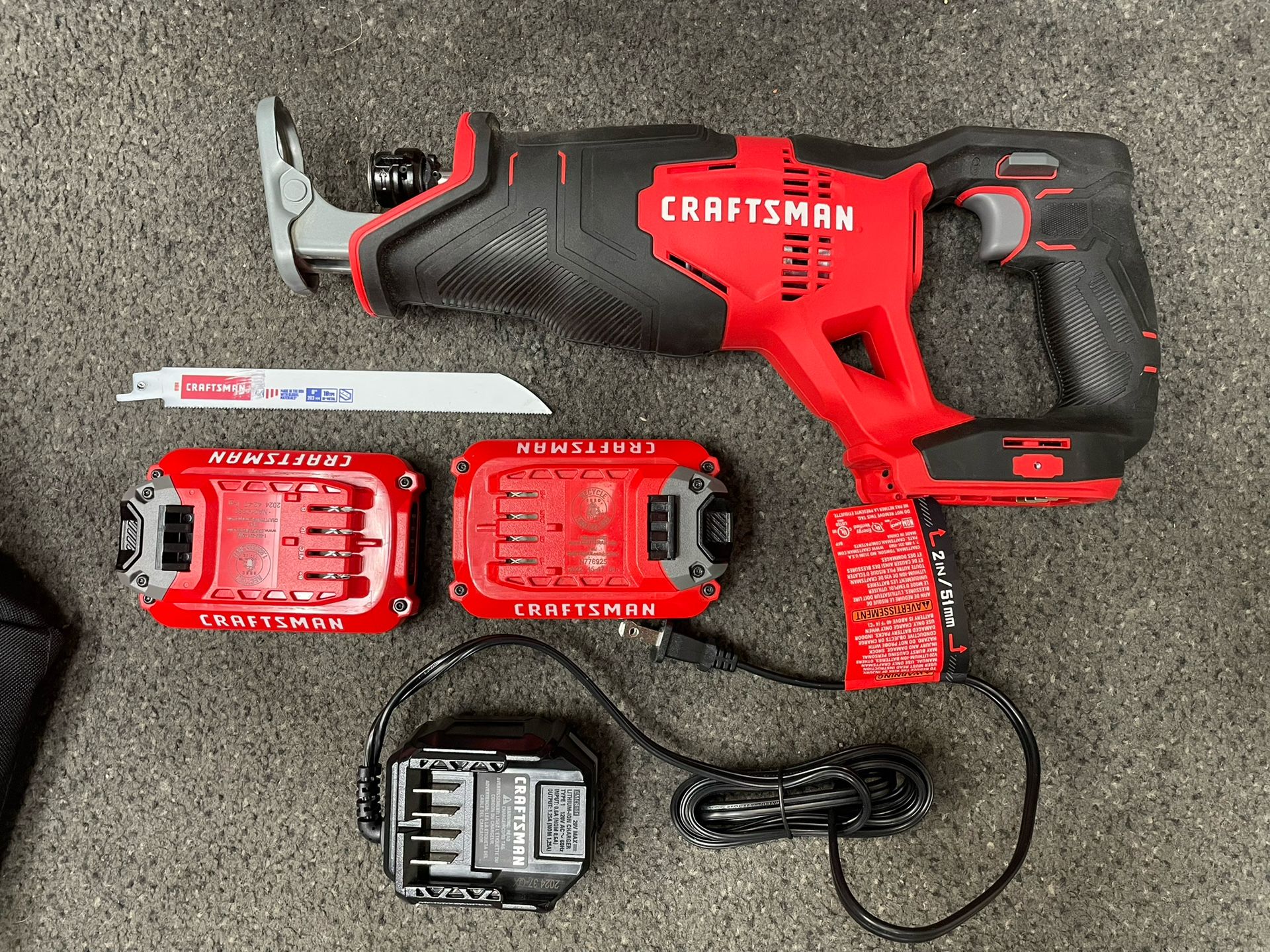 Craftsman Reciprocating Saw Kit