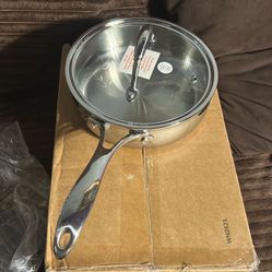 Sartén De 8” De Tri Ply Nuevo De Princess House