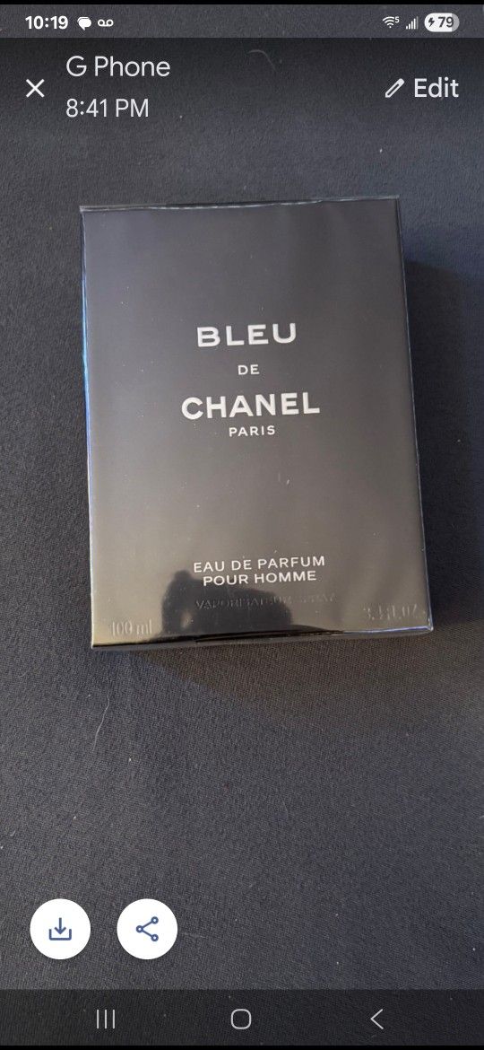 Bleu De Chanel Men's Perfume