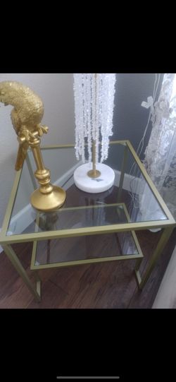 Gold Coffee Table Set