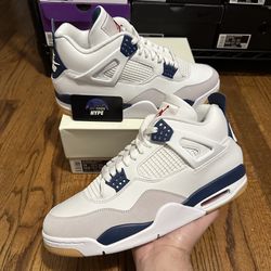 Jordan 4 Retro SB ‘Navy’ Size 9M, 11.5M Brand New