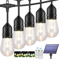 45FT. SOLAR STRING LIGTS. WATERPROOF. 15 BULBS.
PICK UP AVAILABLE.
NEW IN BOX