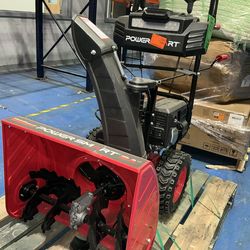 PowerSmart 24 In. 212cc 2-Stage Gas Snow Blower With Electric Start And Infinite Variable