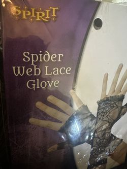 Spider Web Lace Gloves