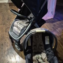 Carreola Y Portabebe  Chicco Bravo