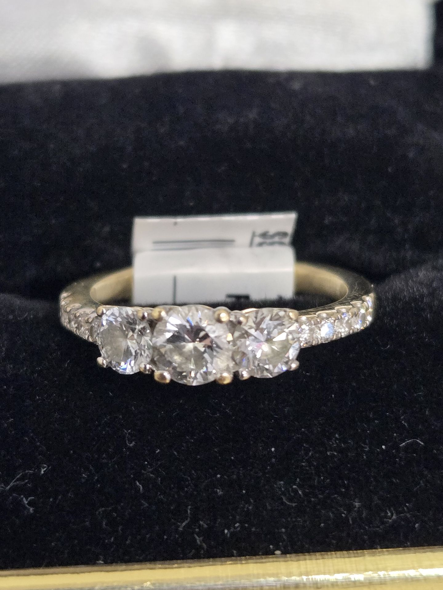 14kt 1 CT diamond ring