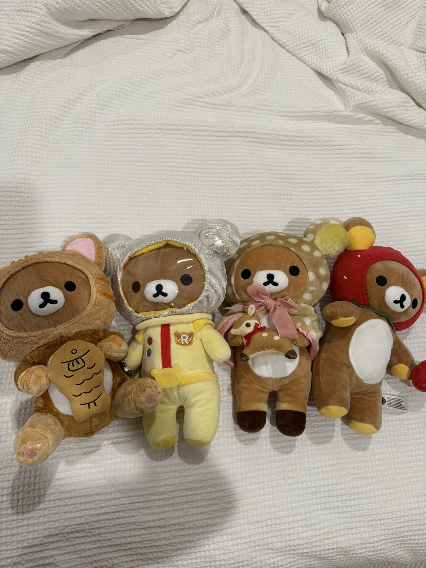 Authentic Riakuma Stuffed Animal Set 