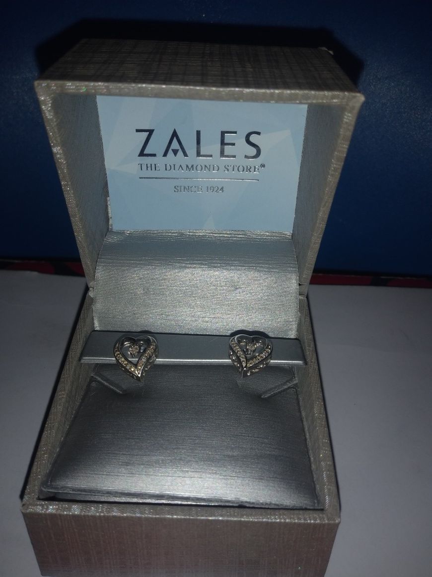 ZALES Silver Earrings