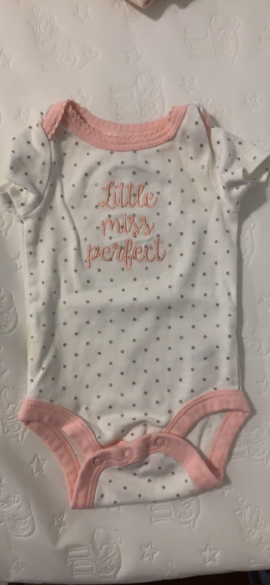 Little Miss Perfect Onesie-size 0-3 Mo