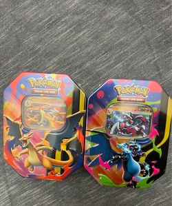 Pokémon TCG Mega Charizard X & Y EX Tins