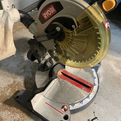 RYOBI Cordless Miter Saw   Like New Used A Couple of Times