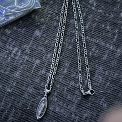 925 Silver Custom Chain And Pendant 
