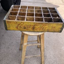 Wooden Coca Cola Bottle Crate