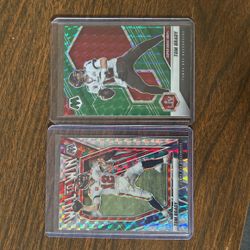 🔥Tom Brady Mosaic Silver And Green🔥