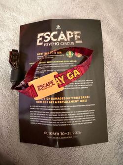 ESCAPE 2 DAY GA