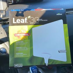Mohu - Leaf Amplified Indoor HDTV Antenna, 60-mile Range