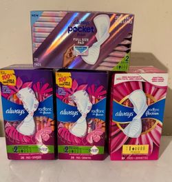 Always pads ( size 1&2)